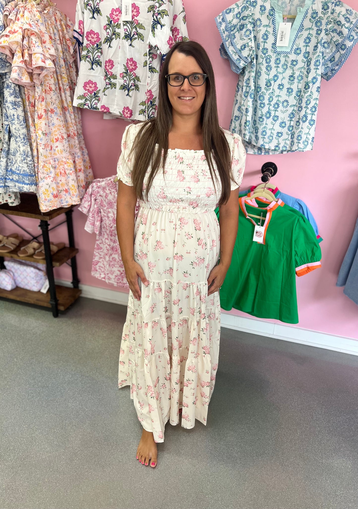 Pink Peony Maxi