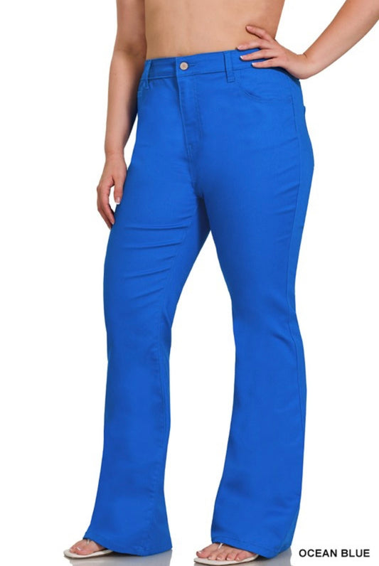 Zenana Plus Highrise Bootcut