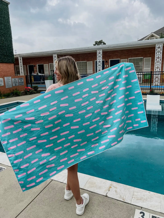 Sunglasses Beach Towel