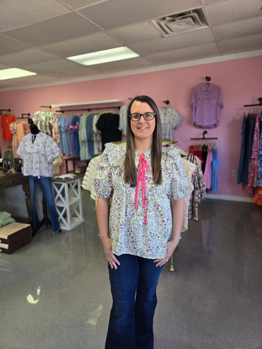 Blooming Spring Top