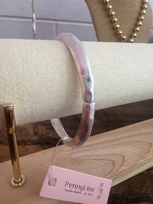 Silver Moon Bracelet