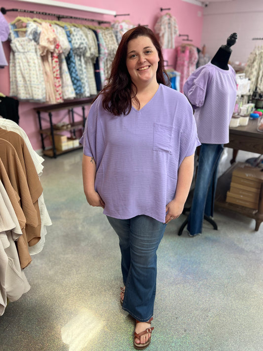 Zenana Top Lavender