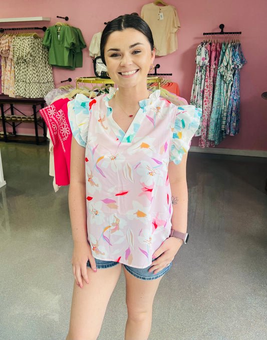 Wild Lillies Top